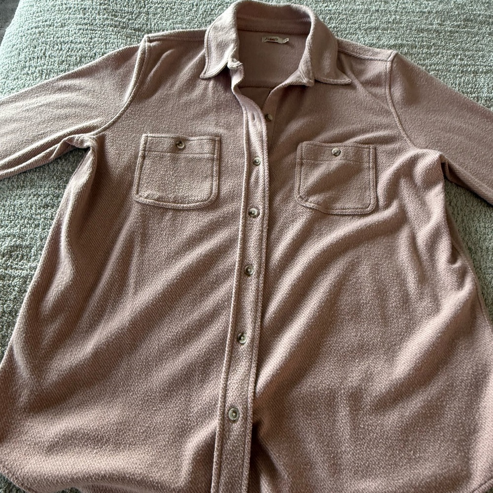 Faherty Pink Button Down Shirt - image 3